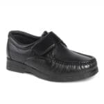 Zapato cómodo de mujer color negro con velcro, modelo 5235 Noe V2