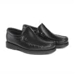 Par de zapatos cómodos tipo Kiowa de hombre, color negro, modelo 5614 V2