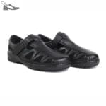 Par de sandalias cómodas para hombre, color negro, modelo 7517-H V2