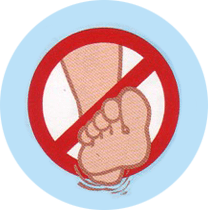 Don't walk barefoot