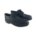 Par de zapatos cómodos tipo Blucher de hombre, con cordón, de color negro, modelo 5054 Clink V2